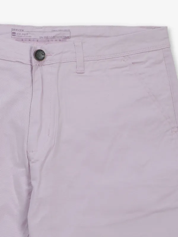 BEEVEE light purple cotton shorts