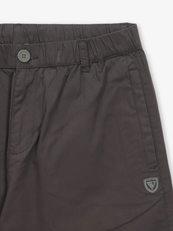 BEEVEE solid olive cotton track pant