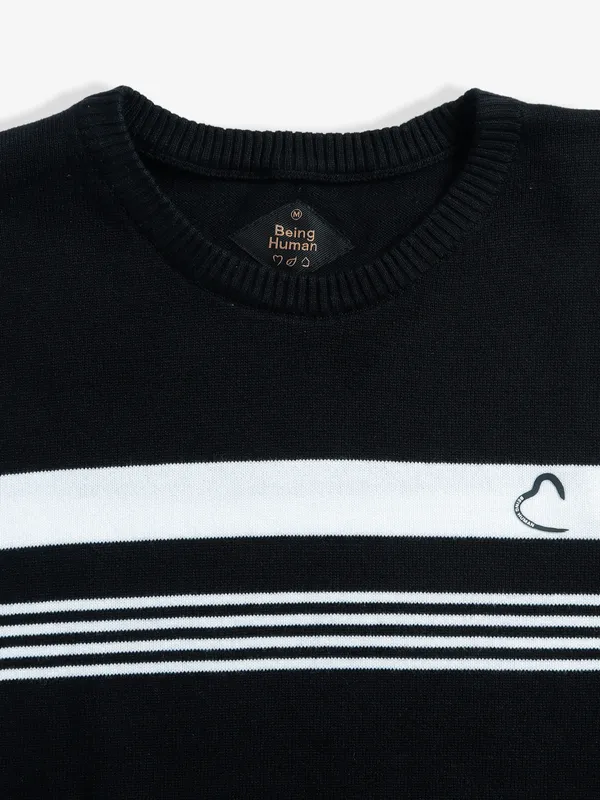 Being Human black knitted sweatshirt