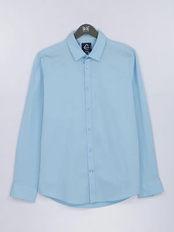 Being Human cotton light blue shirt