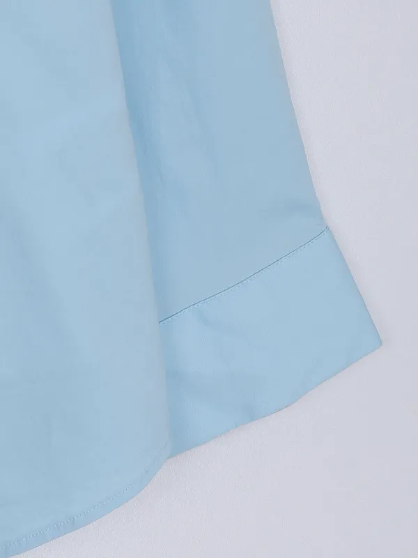Being Human cotton light blue shirt