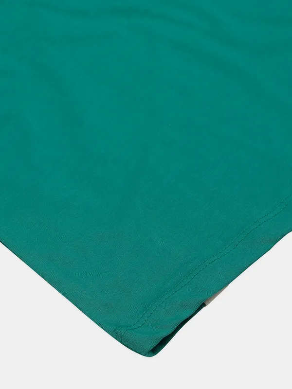 Being Human cotton mint green slim fit t shirt