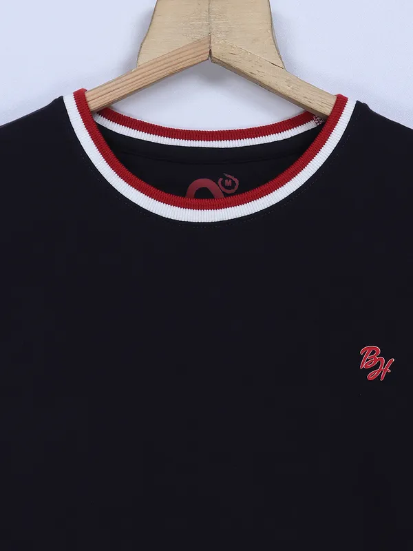 Being Human cotton t shirt in navy