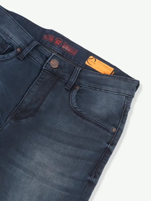 Being Human dark grey washed jeans