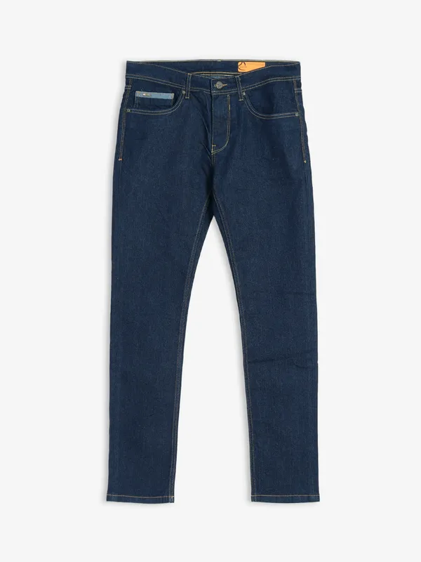 Being Human dark navy solid jeans