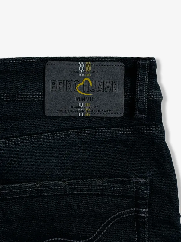 Being Human dark navy washed jeans