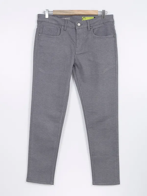 Being Human grey cotton trouser