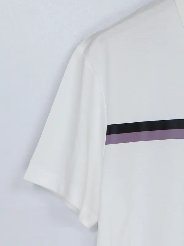 Being Human half sleeves white t shirt