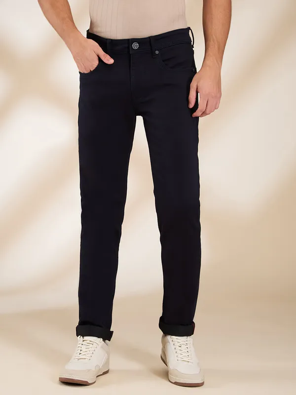 BEING HUMAN navy blue skinny fir denim jeans