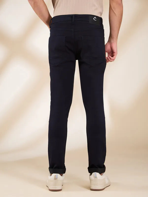 BEING HUMAN navy blue skinny fir denim jeans