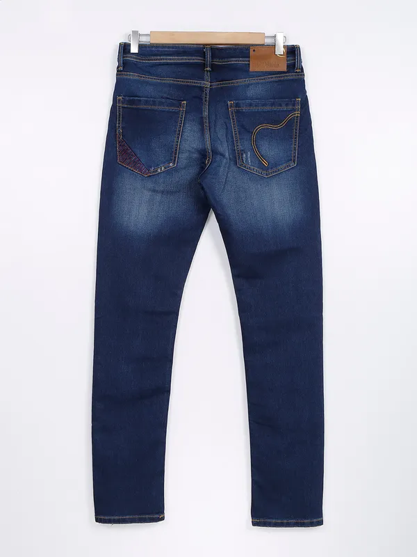 Being Human navy slim fit jeans