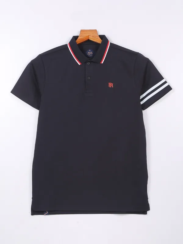 Being Human navy t shirt in plain