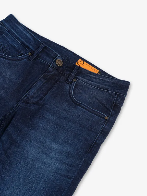 Being Human navy washed skinny jeans