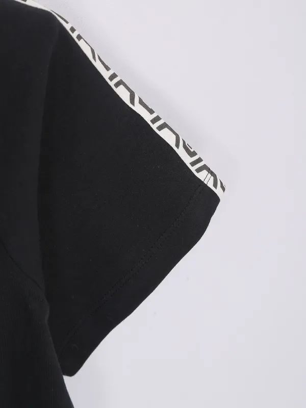 Being Human plain black casual t shirt