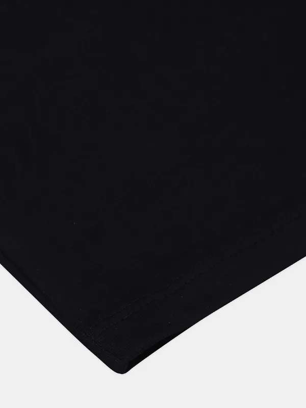 Being Human printed causal black slim fit t shirt