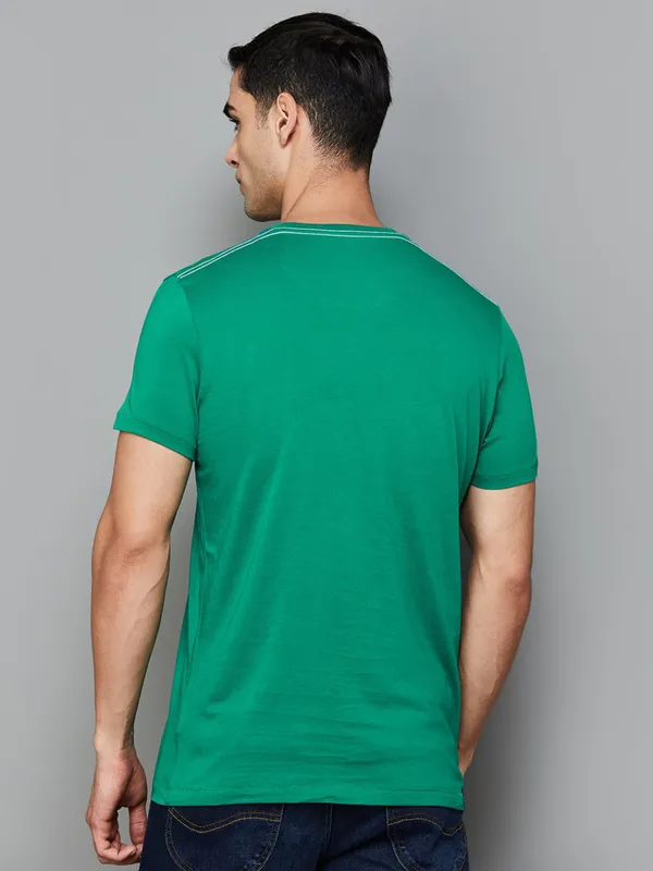 Being Human rama green printed t shirt