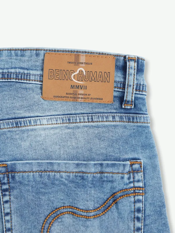 Being Human sky blue washed jeans
