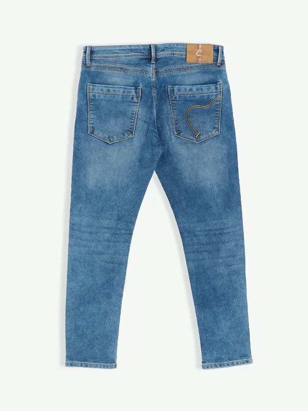 Being Human slim fit blue jeans in washed