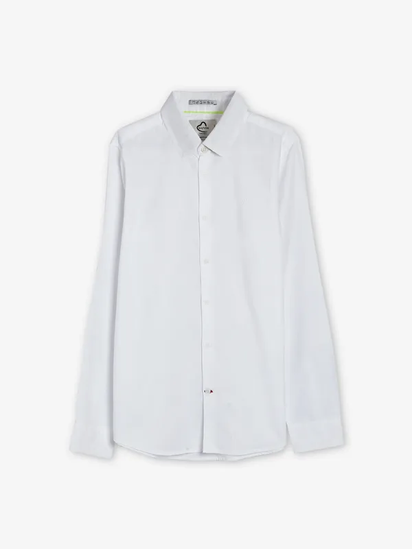 Being Human slim fit plain white shirt