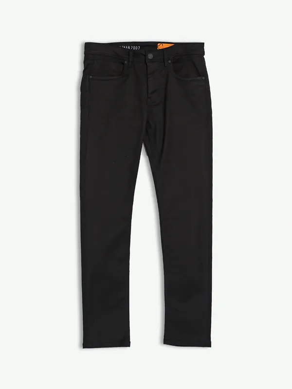 Being Human solid black jeans with skinny fit