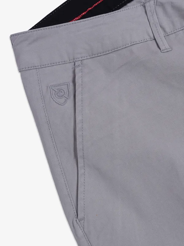 BEING HUMAN solid grey trouser