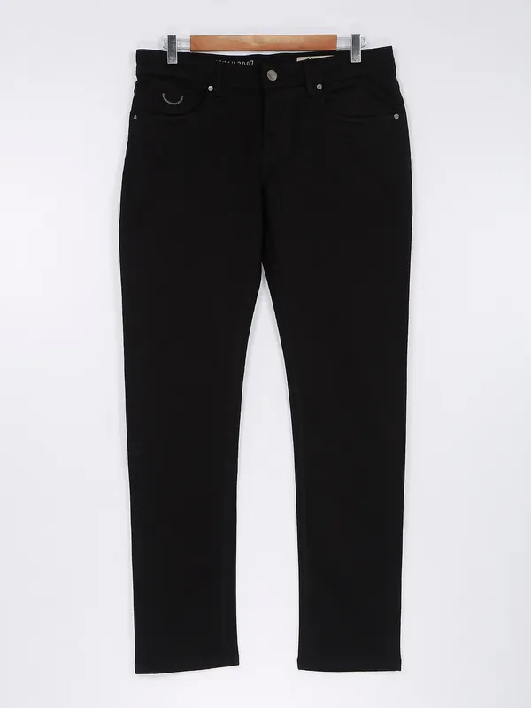 Being Human solid jeans in black
