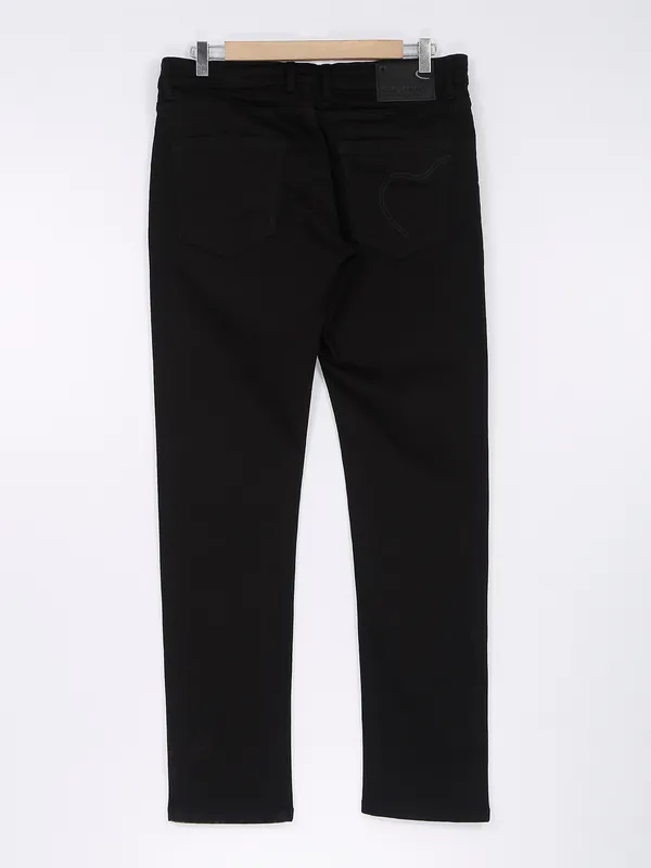 Being Human solid jeans in black