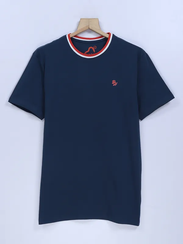 Being Human teal blue plain t shirt