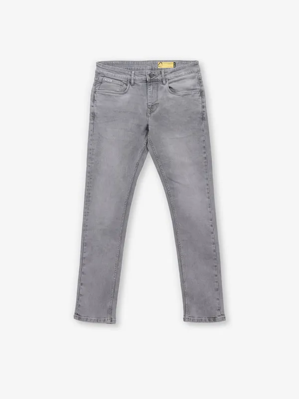 BEING HUMAN washed grey denim jeans