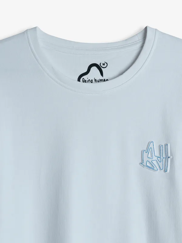 Being Human white cotton full sleeves t shirt