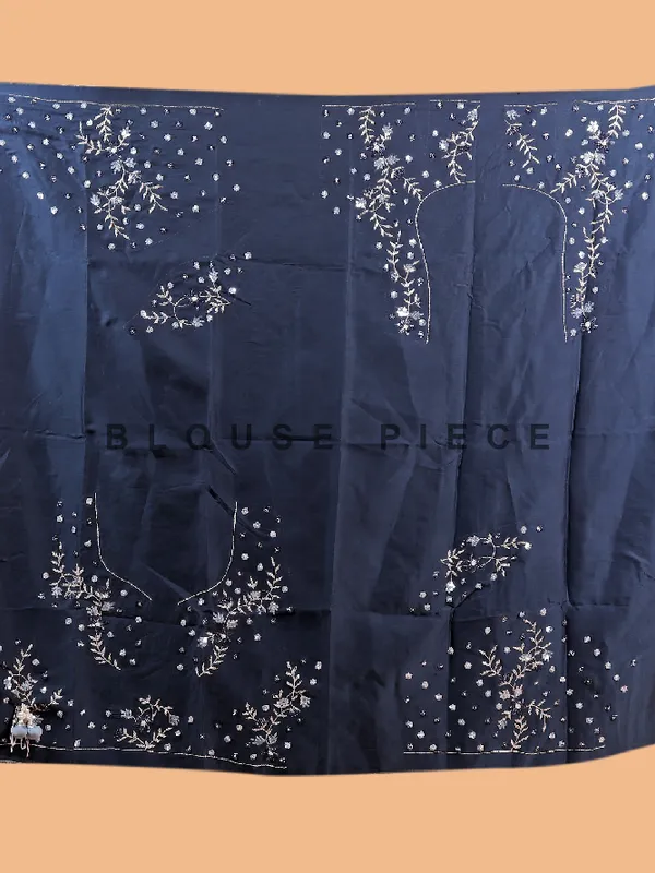 Blue ombre color scheme unstitched lehenga choli