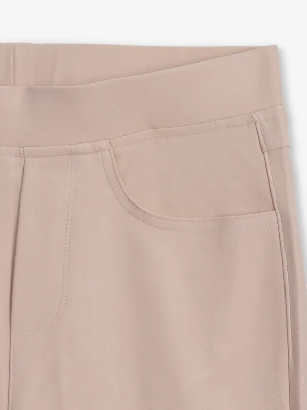 BOOM beige slim fit jeggings