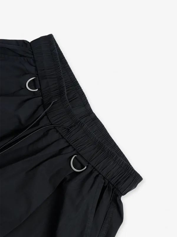 Boom black cotton ankle pant