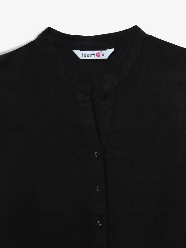 BOOM black cotton top