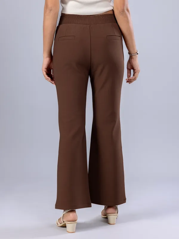 BOOM brown lycra woman pant