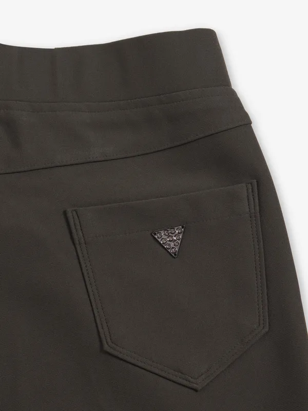 BOOM olive casual cotton jeggings