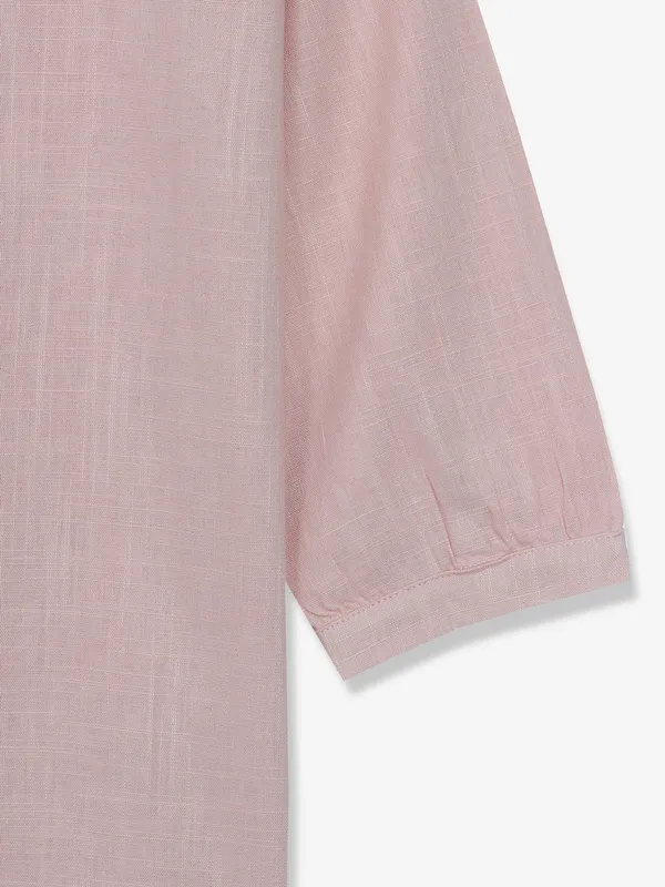 BOOM pink cotton top