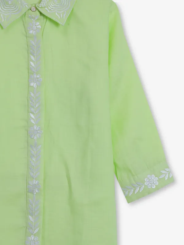 BOOM pista green shirt