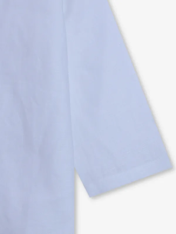 BOOM white linen shirt