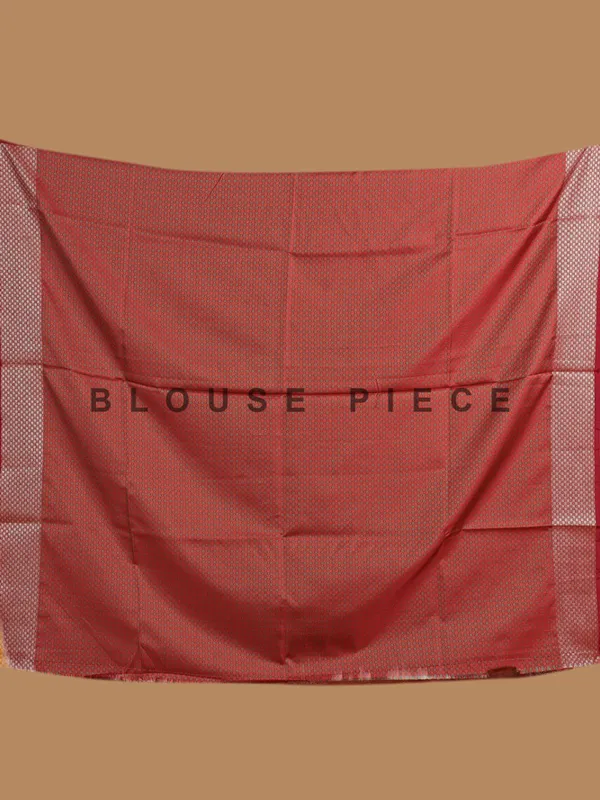 Brown silk saree with attractive motifs