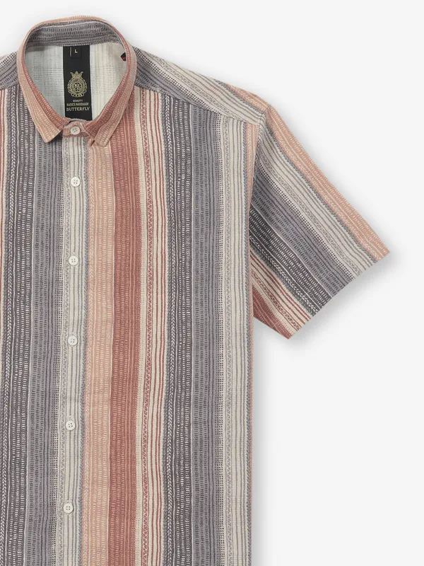 BUTTERFLY cotton multicolor shirt