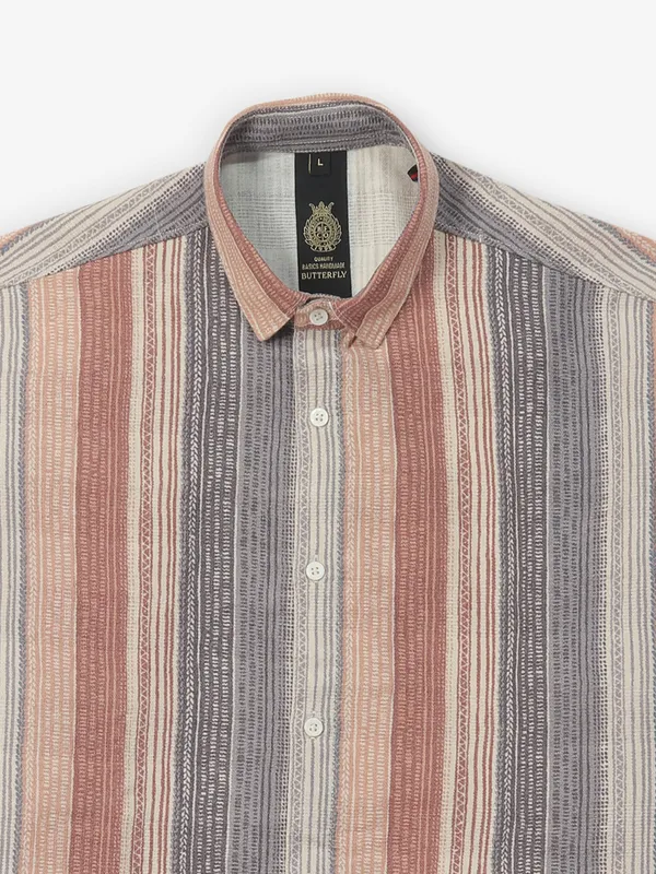 BUTTERFLY cotton multicolor shirt
