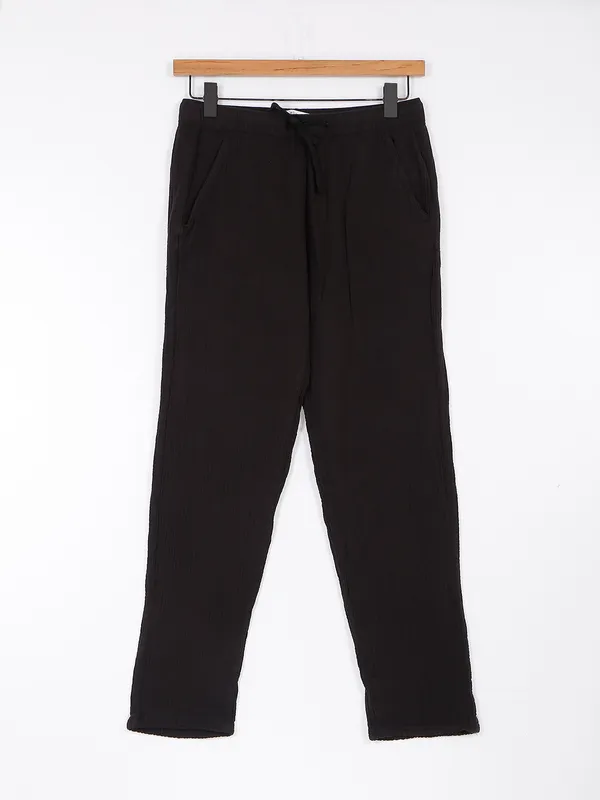 Celio black cotton pyjama for men