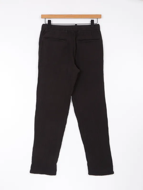 Celio black cotton pyjama for men