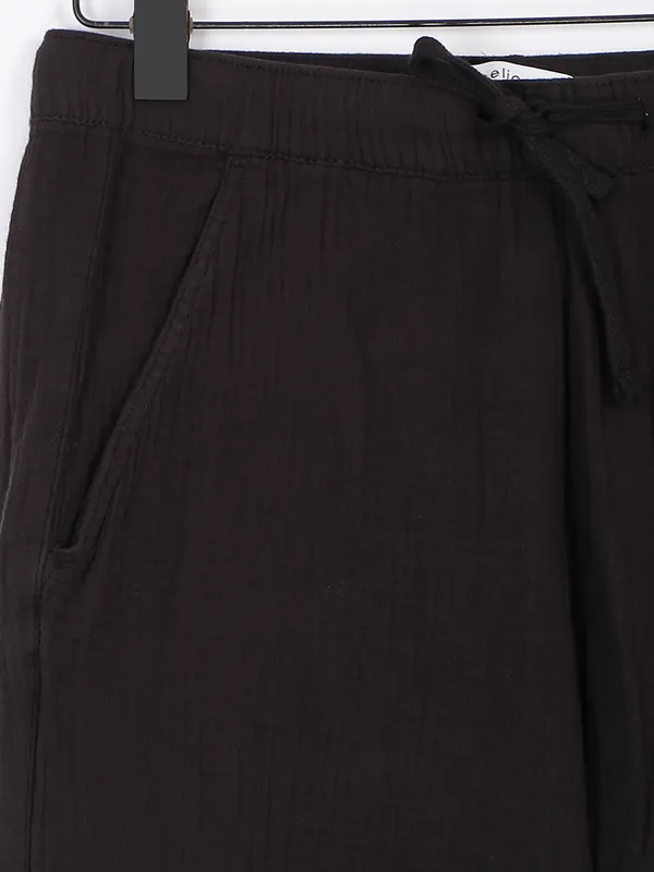 Celio black cotton pyjama for men