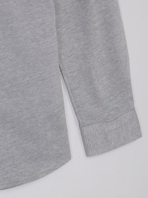 Celio cotton grey full sleeves shirt