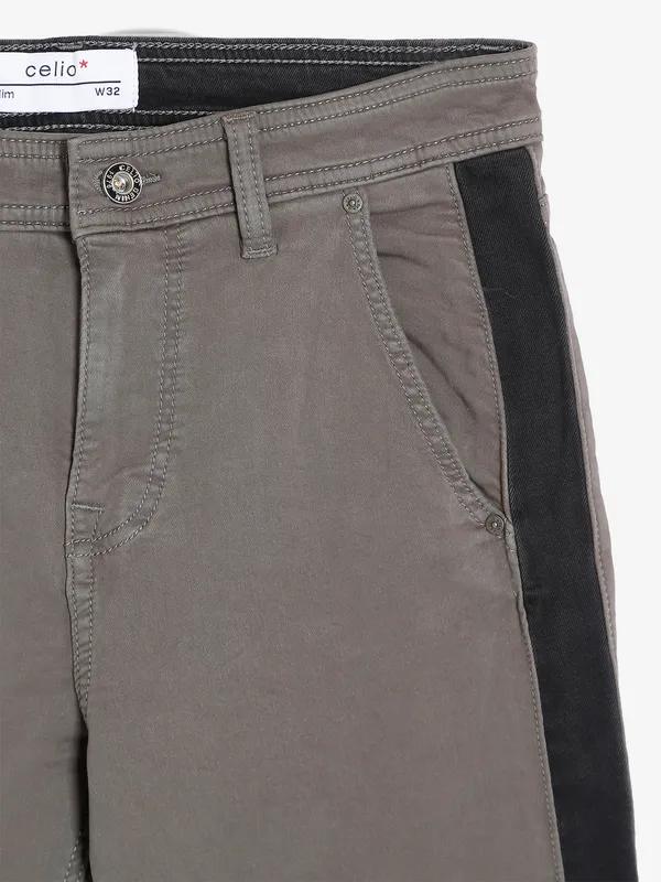 Celio dark grey solid jeans