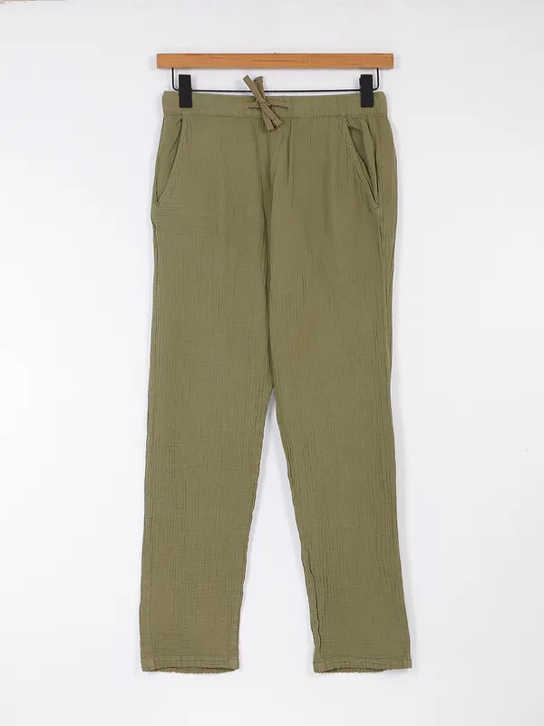 Celio olive cotton pyjama