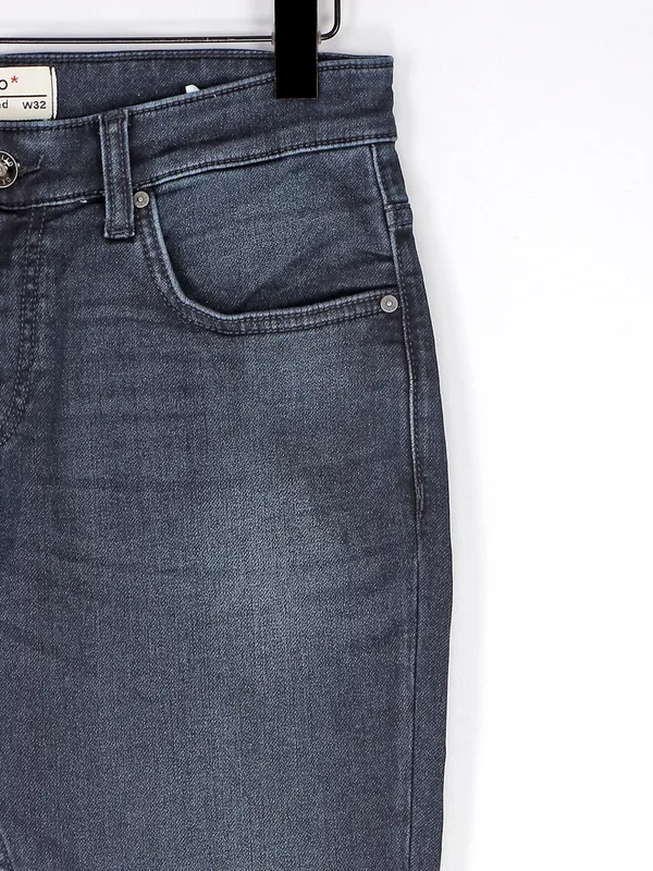 Celio washed navy jeans for men