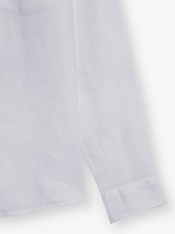 CELIO white cotton slim fit shirt